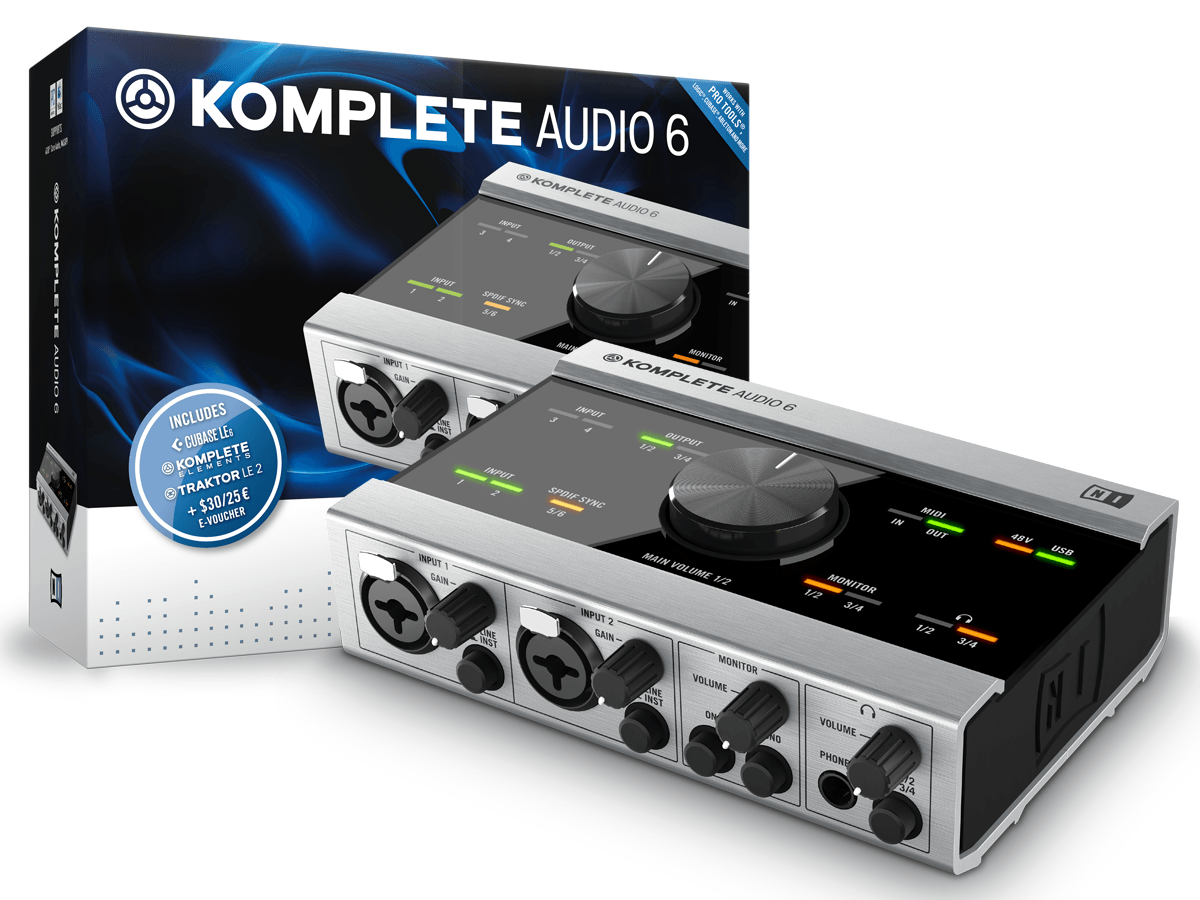 KOMPLETE AUDIO 6 – NI