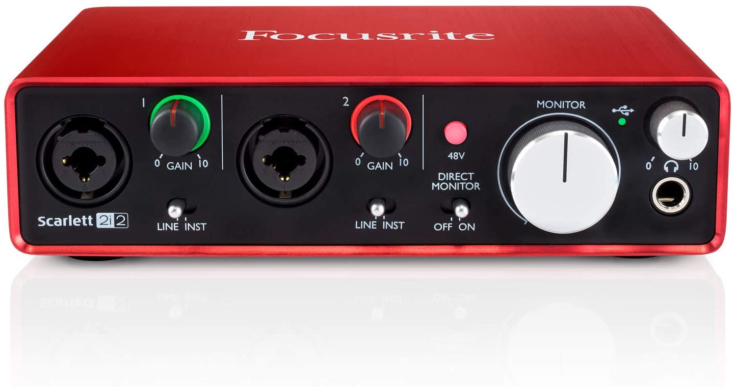 SCARLETT 2i2 – FORCUSRITE (Gen 2)